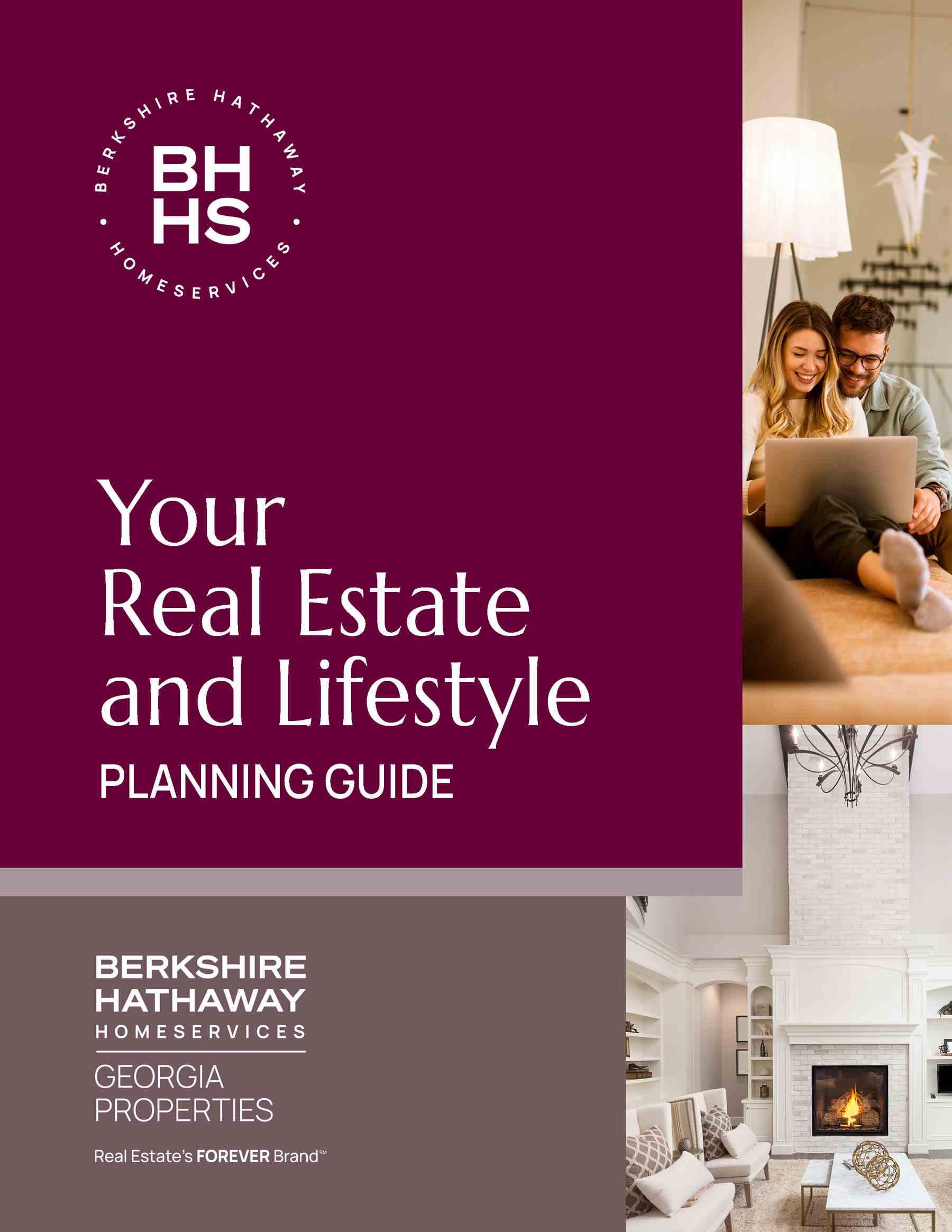 Real Estate and Lifestyle Planning Guide Brochure Cover