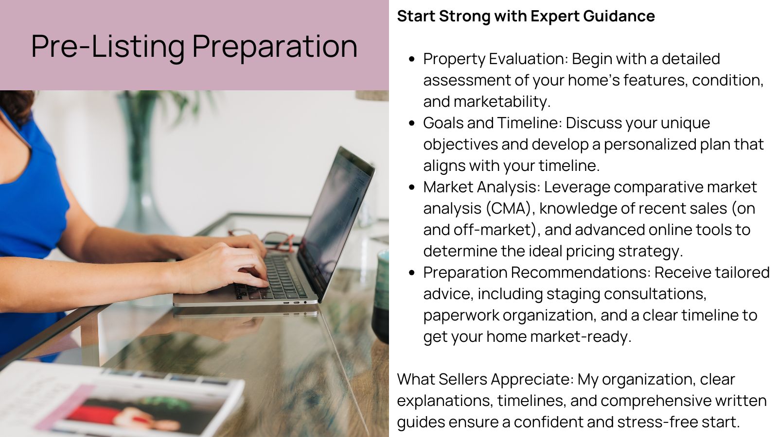 Pre listing presentation