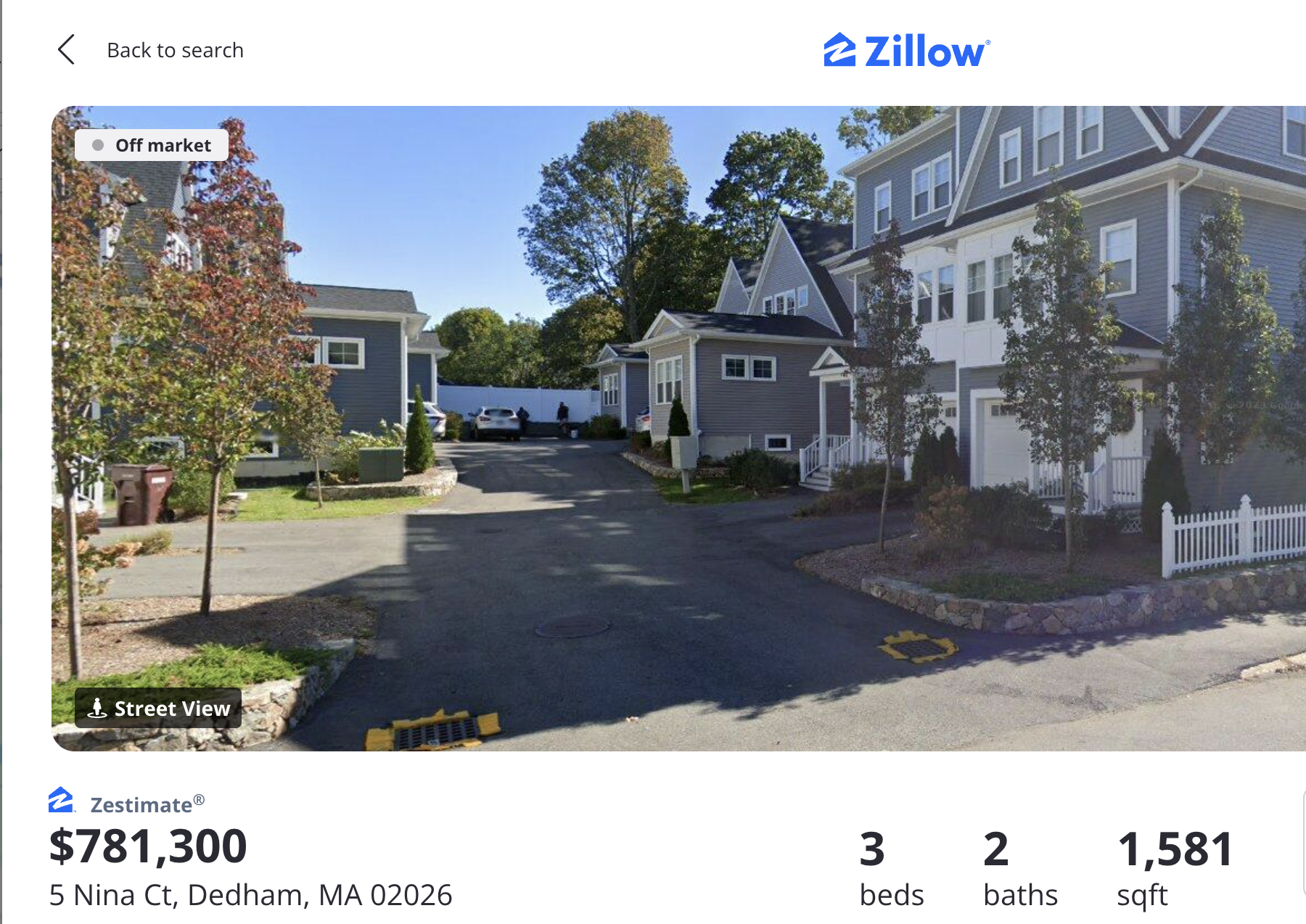 5 Nina Court Zestimate